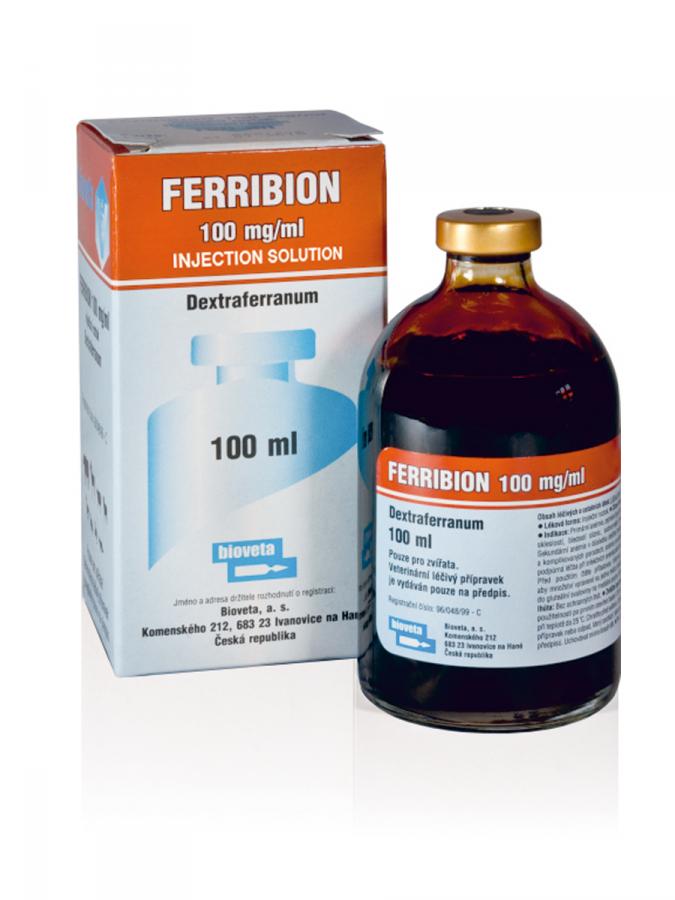 FERRIBION 100 mg/ml injekčný roztok