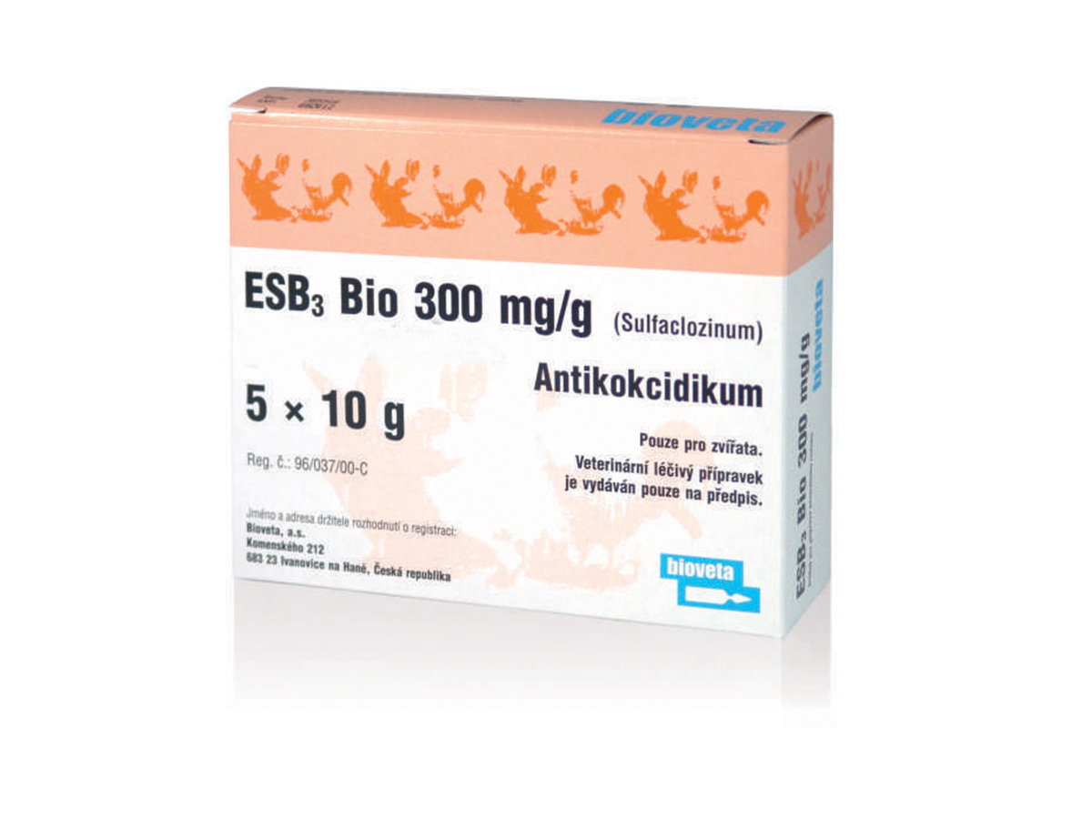 ESB3 Bio 300 mg/g prášok pre perorálny roztok