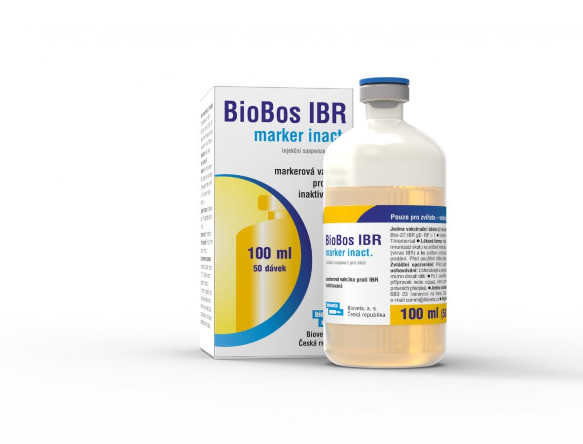 BioBos IBR marker inact., injekčná suspenzia pre dobytok