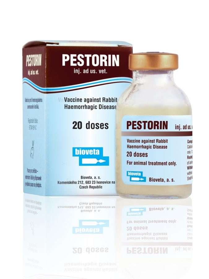 PESTORIN, injekčná suspenzia 