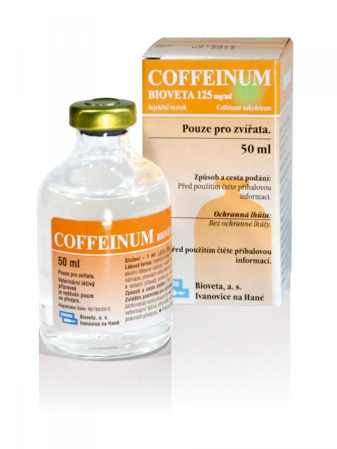 COFFEINUM BIOVETA 120 mg/ml injekčný roztok