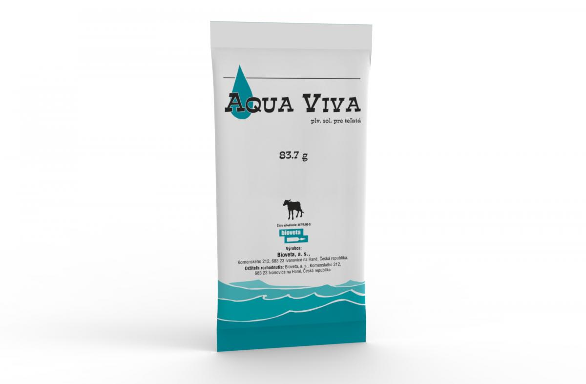 AQUA VIVA prášok pre prípravu perorálneho roztoku 83,7 g