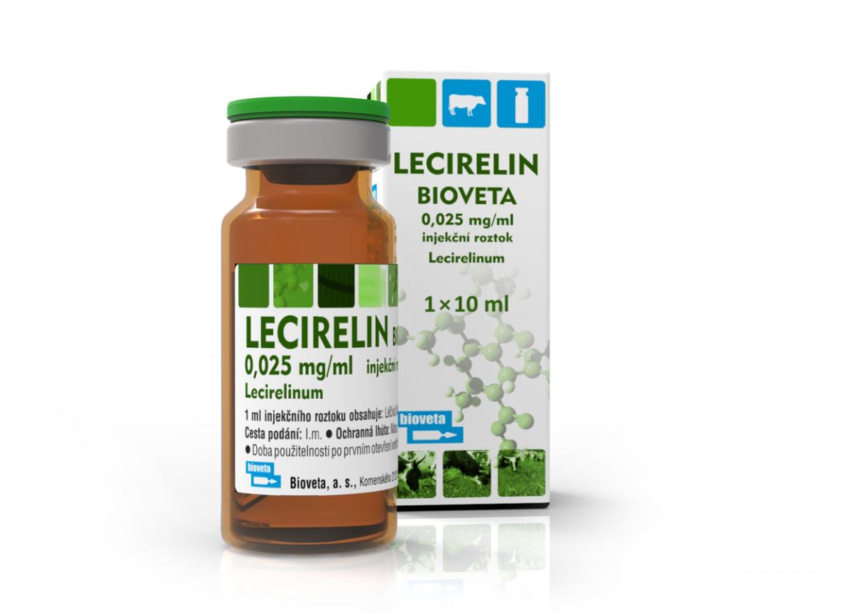 LECIRELÍN Bioveta 0,025 mg/ml injekčný roztok