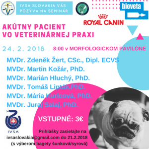 Akútny pacient vo veterinárnej praxi